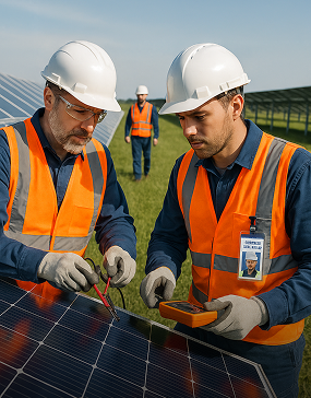 Grid-Connected Solar Power Plants